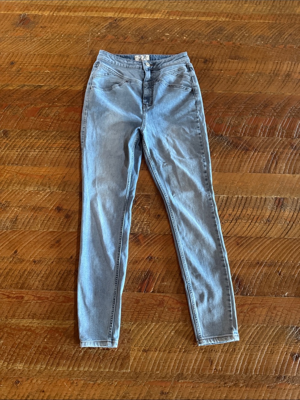 Free People Light Blue Skinny Jeans